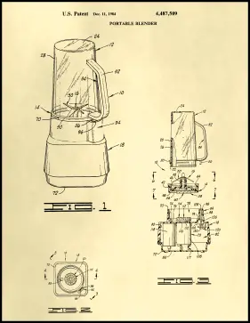 Blender Patent on Parchment Printable Patent