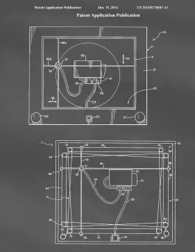 Etch-A-Sketch Patent on Blackboard Printable Patent