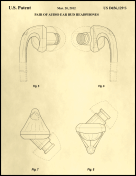Earbuds Patent on Parchment