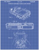 Gameboy Patent on Blueprint