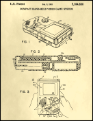 Gameboy Patent on Parchment