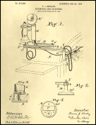 Telephone Patent on Parchment