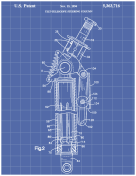 Telescope Patent on Blueprint