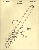 Trombone Patent on Parchment