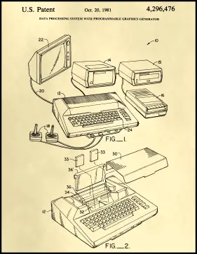 Atari Patent on Parchment Printable Patent