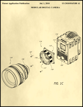 Digital Camera Patent on Parchment Printable Patent