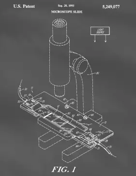Microscope Patent on Blackboard Printable Patent