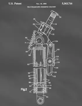 Telescope Patent on Blackboard Printable Patent