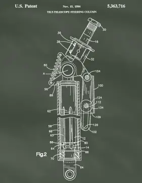Telescope Patent on Chalkboard Printable Patent