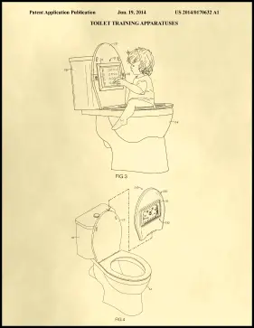 Toilet Training Patent on Parchment Printable Patent