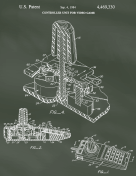 Atari Joystick Patent on Chalkboard
