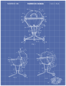BBQ Patent on Blueprint