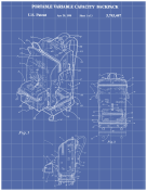 Backpack Patent on Blueprint