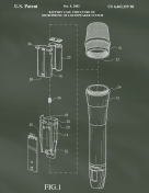 Battery Microphone Patent on Chalkboard Report Template