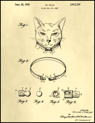 Cat Collar Patent on Parchment Report Template