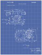 Dial Phone Patent on Blueprint Report Template