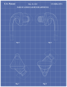 Earbuds Patent on Blueprint