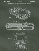Gameboy Patent on Chalkboard
