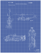 Helicopter Car Patent on Blueprint Report Template