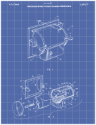 Moist Toilet Paper Patent on Blueprint