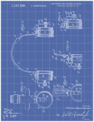 Telephone Headset Patent on Blueprint Report Template