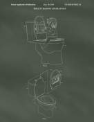 Toilet Training Patent on Chalkboard