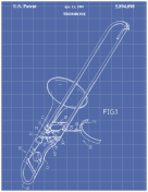 Trombone Patent on Blueprint Report Template