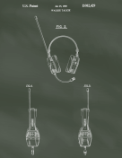 Walkie Talkie Patent on Chalkboard